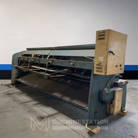 .177" x 13.4' Amada #M-4045, Power Squaring Shear, Amada Control, 40" Backgauge, 50 SPM, 15 HP, 460 V. - Image 6