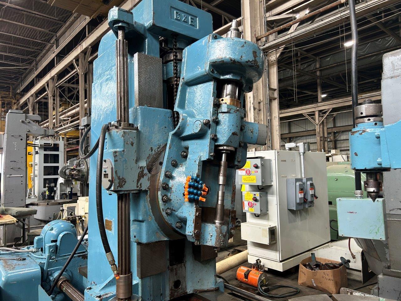 Gould & Eberhardt #72H, vertical gear hobber, 72" workpiece diameter, 1.25" diametral pitch - Image 2