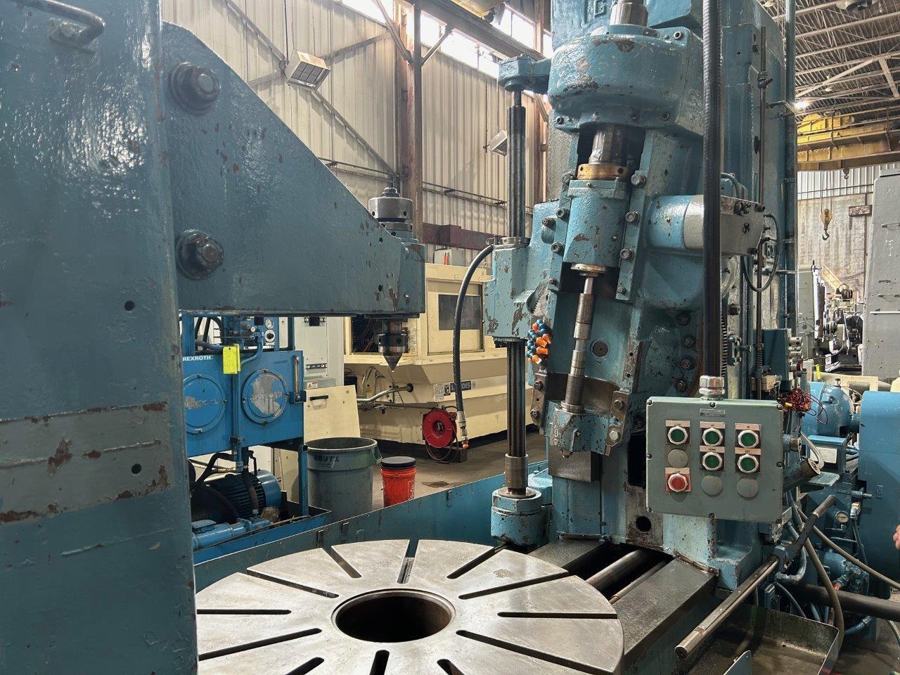 Gould & Eberhardt #72H, vertical gear hobber, 72" workpiece diameter, 1.25" diametral pitch - Image 5