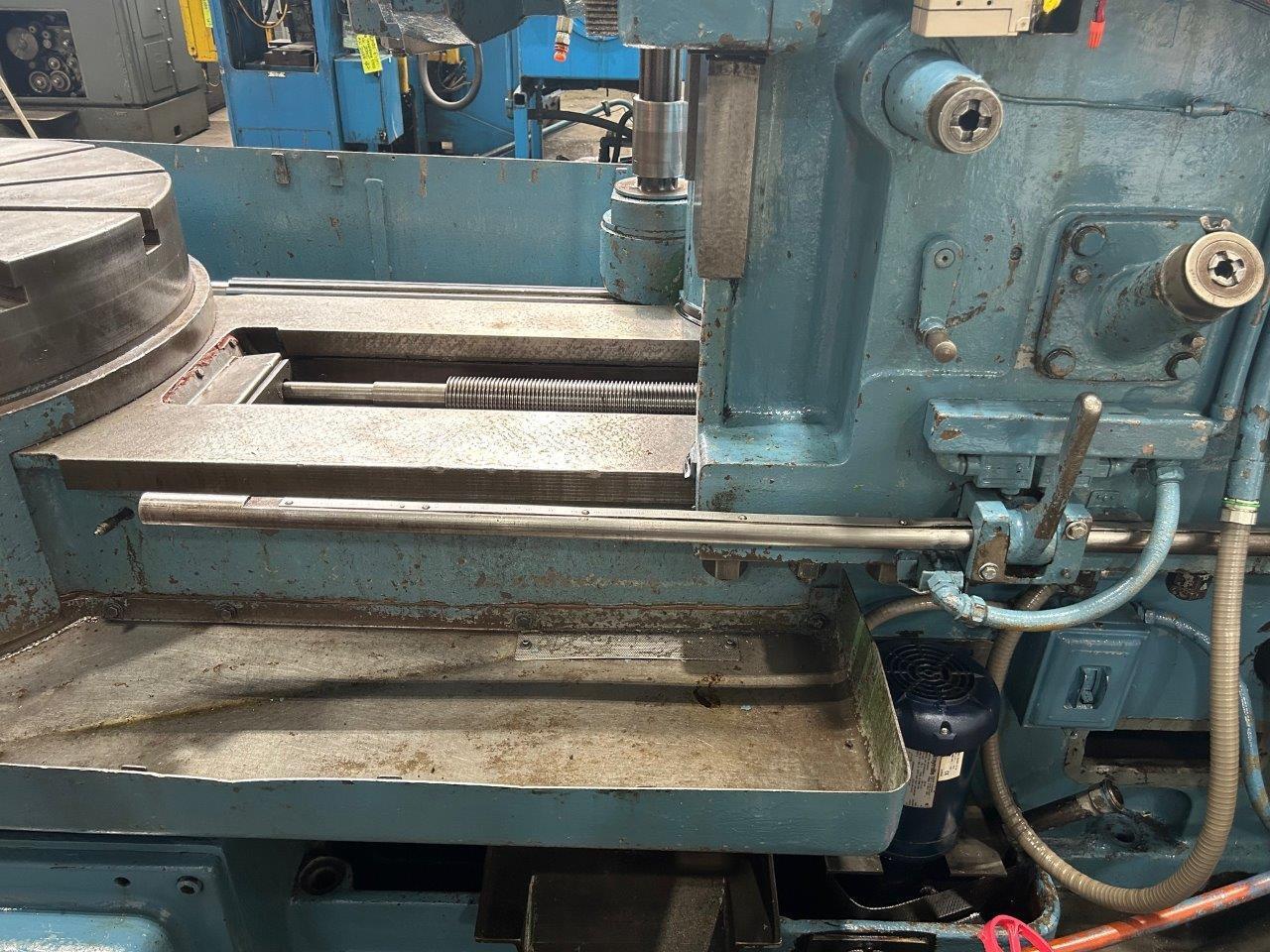 Gould & Eberhardt #72H, vertical gear hobber, 72" workpiece diameter, 1.25" diametral pitch - Image 7