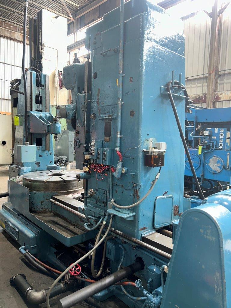 Gould & Eberhardt #72H, vertical gear hobber, 72" workpiece diameter, 1.25" diametral pitch - Image 9