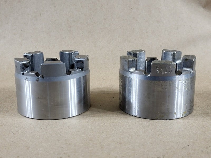 5 Spline chuck drill for Maclean HD65, set of 2, new surplus - Image 1