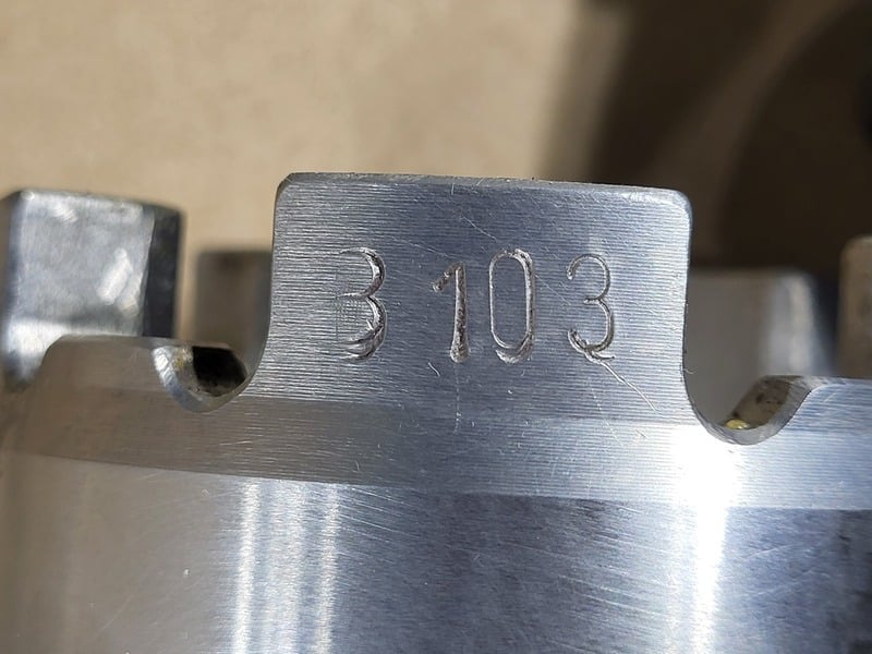 5 Spline chuck drill for Maclean HD65, set of 2, new surplus - Image 2
