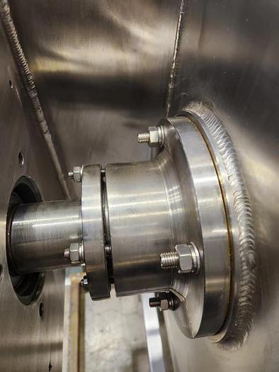 10 cu.ft. 304 Stainless Steel ribbon mixer, 5 HP, new, unused, 2 yr warranty - Image 6