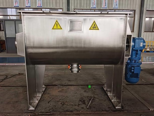 25 cu.ft. Hongda Industry, 304 Stainless Steel ribbon mixer, 7 HP, 2 yr warranty, new, unused, 2023 - Image 1