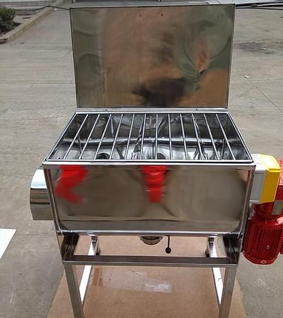 5 cu.ft. 304 Stainless Steel ribbon mixer, 3 HP, new, uused, 2 yr warranty - Image 4