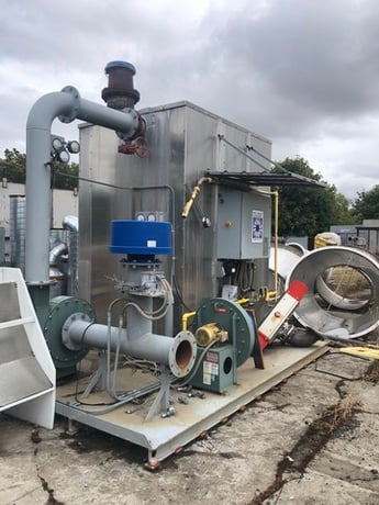 Intellishare Environmental #GCO1000, 1000 cfm chlorinated catalytic oxidizer, 2011 - Image 1