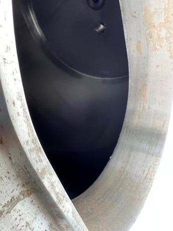 1000 gallon Stainless Steel jacketed tank with steep cone bottom - Image 5