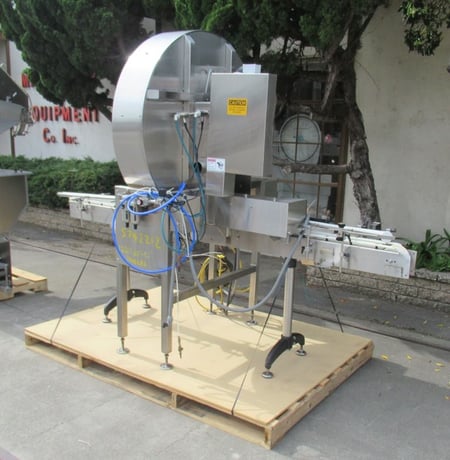 McBrady #200, orbital bottle washer, ionized air rinsing, Stainless Steel, 200 BPM, 2011 - Image 6