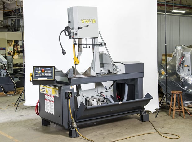 22" x 18" Hyd-Mech #VW-18II, Vertical Bandaw, 5 HP, 480 V. - Image 1