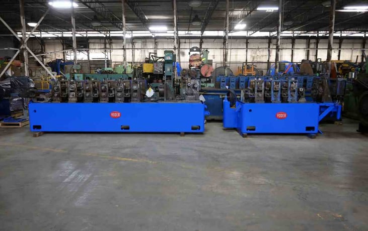 2-1/2" x .095" Yoder #M2, high freq. tube Miller line, forming mill, welding, sizing, MillDrive, coolant, 75 - Image 2