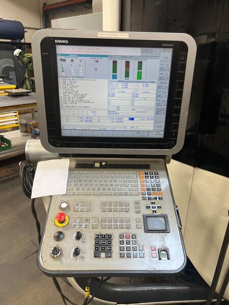 DMG, Deckel Maho #DMC-100U-Duoblock, CNC universal machining center, 39.4" X, 49.2" Y, 39.4" Z, 12000 RPM, 60 - Image 4