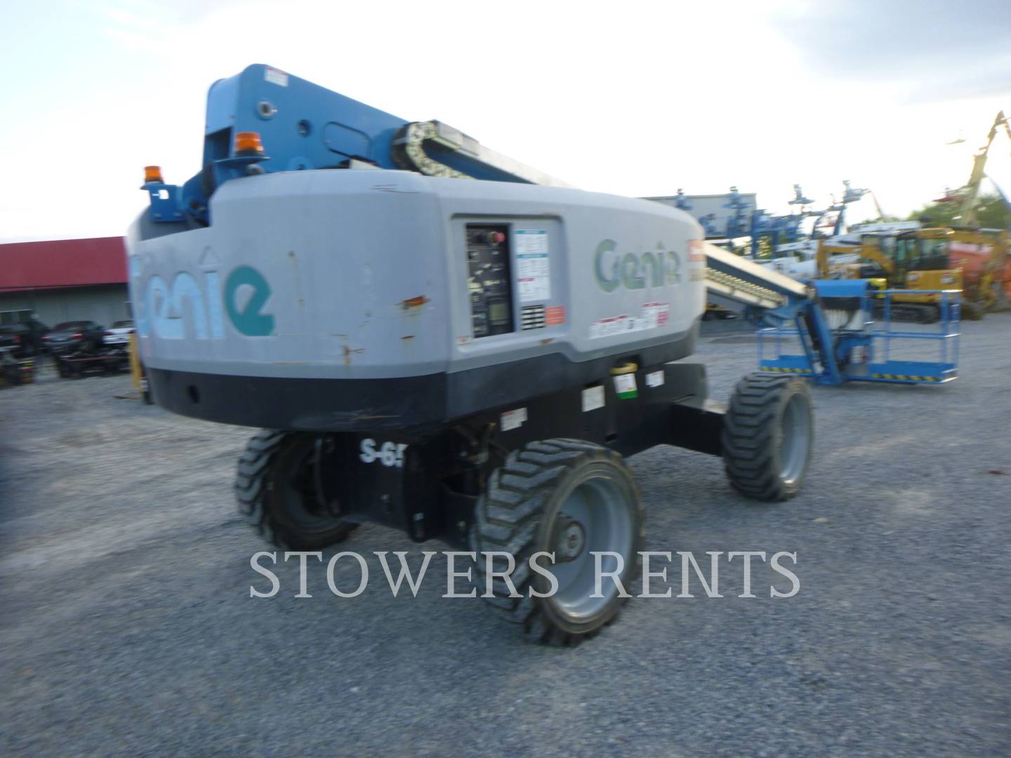 Genie Industries #S65, Deutz Dsl Tier 4f 4wheel Drive Boom Lift, S/N S60H-36838, 2017 - Image 3