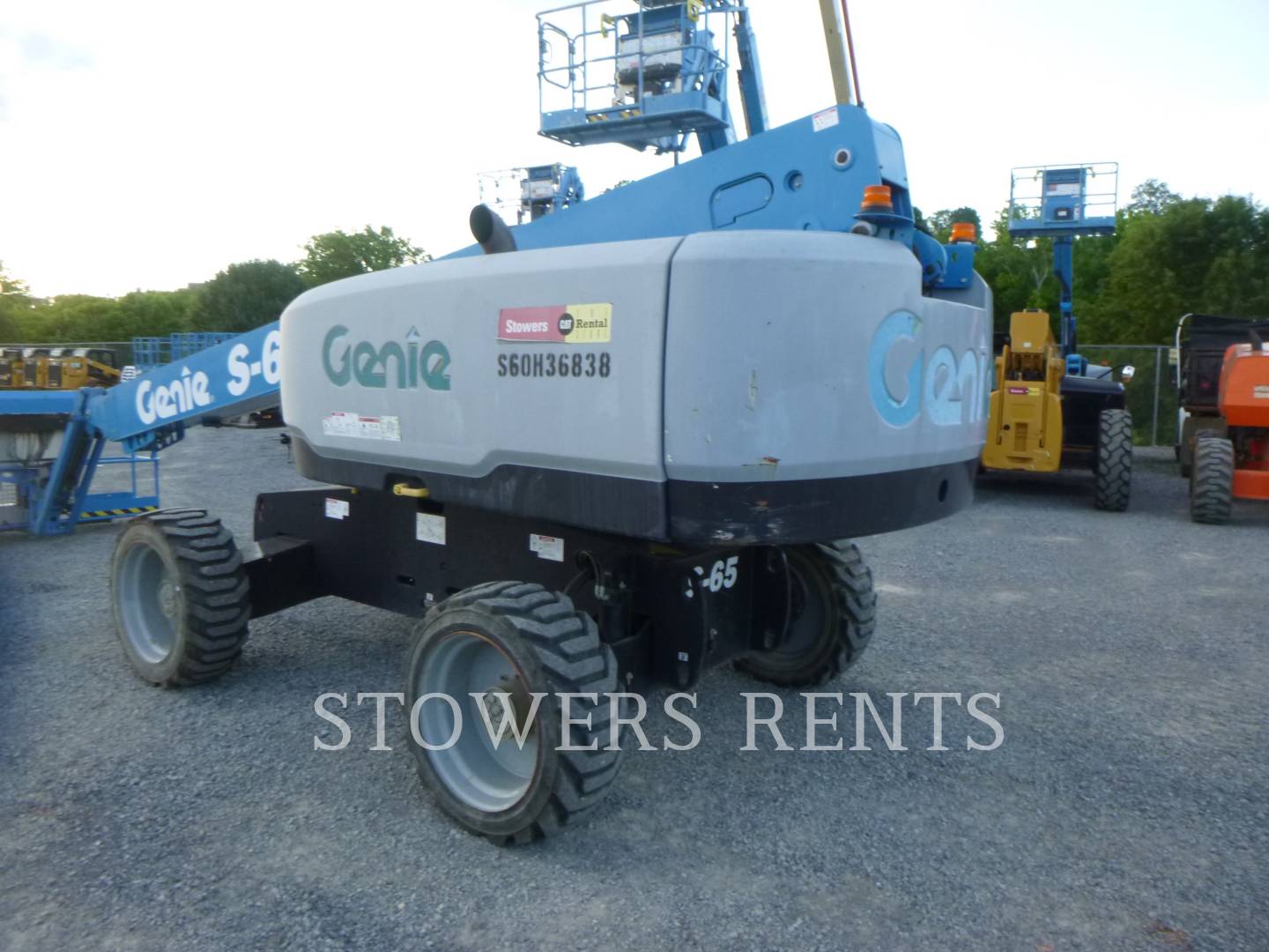 Genie Industries #S65, Deutz Dsl Tier 4f 4wheel Drive Boom Lift, S/N S60H-36838, 2017 - Image 4