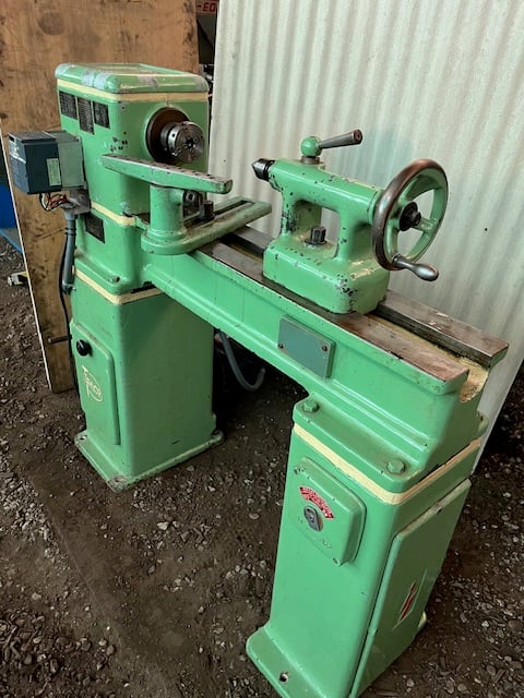 14" x 20" Taylor #1570, 6 speeds: 365-2242 RPM, Fuji Electric Frenic-Mini (C2) inverter, 1-1/2 HP, tooling - Image 5