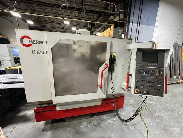 Hermle #U630T, CNC vertical machining center, Heidenhain 400 Series Control, 25" X, 19.6" Y, 19.6" Z, 8000 - Image 1