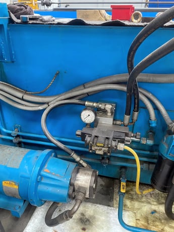 .168" x 3" Horn #HMT-2STD, Tube Bender, 6 RPM, 10 HP, Model 1AXB+ Control, 2001 - Image 5