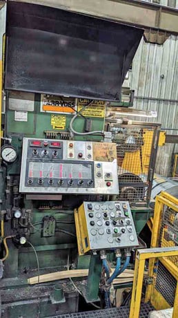 60" x 7" Herr Voss/Cincinnati, Slitting Line, 60" width Capacity, 72" O.D., 1600 FPM, Exit Coil Car - Image 2