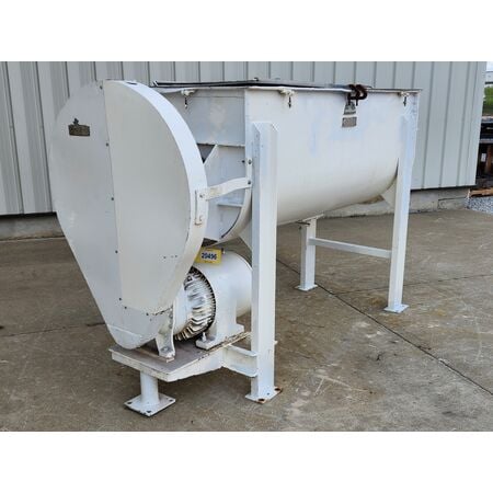 35 cu.ft. J.h. Day #D-10, Stainless Steel Double Ribbon Mixer Blender, 30" W x 78" L x 33" D, 10 HP, 440 V. - Image 2