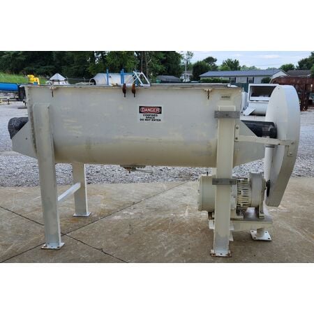 35 cu.ft. J.h. Day #D-10, Stainless Steel Double Ribbon Mixer Blender, 30" W x 78" L x 33" D, 10 HP, 440 V. - Image 3