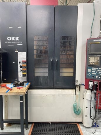 OKK #VP-400, CNC vertical machining center, 20 automatic tool changer, 23" X, 16" Y, 18" Z, 12000 RPM, 10 - Image 1