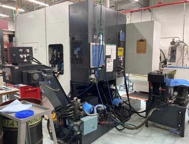 OKK #VP-400, CNC vertical machining center, 20 automatic tool changer, 23" X, 16" Y, 18" Z, 12000 RPM, 10 - Image 4