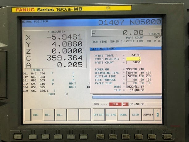 OKK #VP-400, CNC vertical machining center, 20 automatic tool changer, 23" X, 16" Y, 18" Z, 12000 RPM, 10 - Image 5