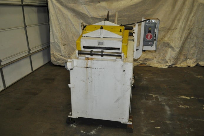5000 lb. CWP, Coil Cradle Straightener, 18" Coil Width, 7 Rolls, 48" outside dimension Capacity - Image 3