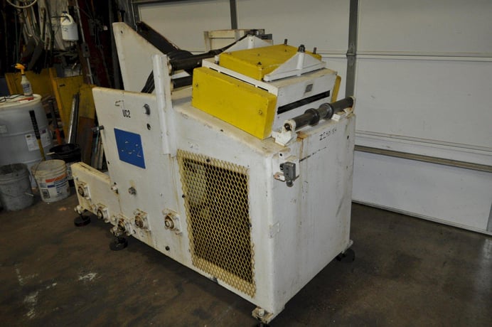 5000 lb. CWP, Coil Cradle Straightener, 18" Coil Width, 7 Rolls, 48" outside dimension Capacity - Image 6