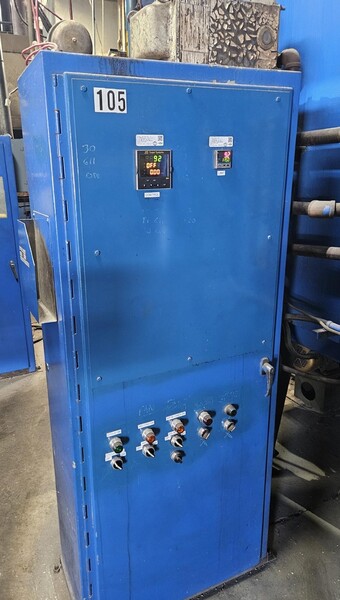48" width x 36" H x 72" D Lindberg Atmosphere Box Temper, Gas (Indirect) 1250°F - Image 3