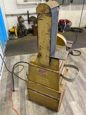 6" x 48" Powermatic #30, belt sander & 12" disc grinder, 1 HP, 2375 RPM, serial #8430296 - Image 5
