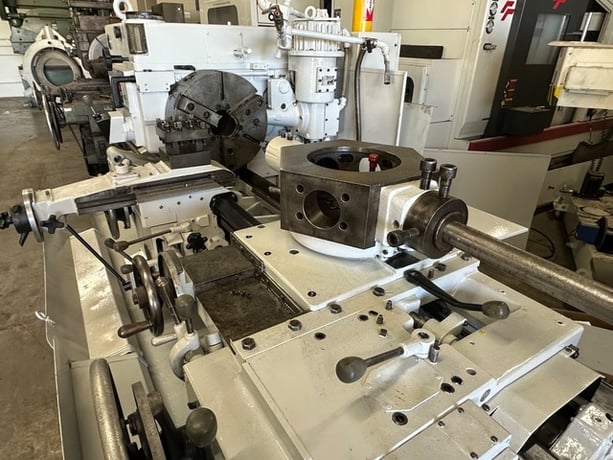 No. 2A Warner & Swasey, M3470, saddle type turret lathe, 3/4" spindle hole - Image 5