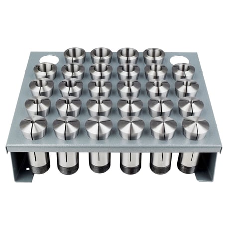 Precision Matthews 28 Pc. 5C Precision Metric Collet Set, 1mm-28mm - Image 2