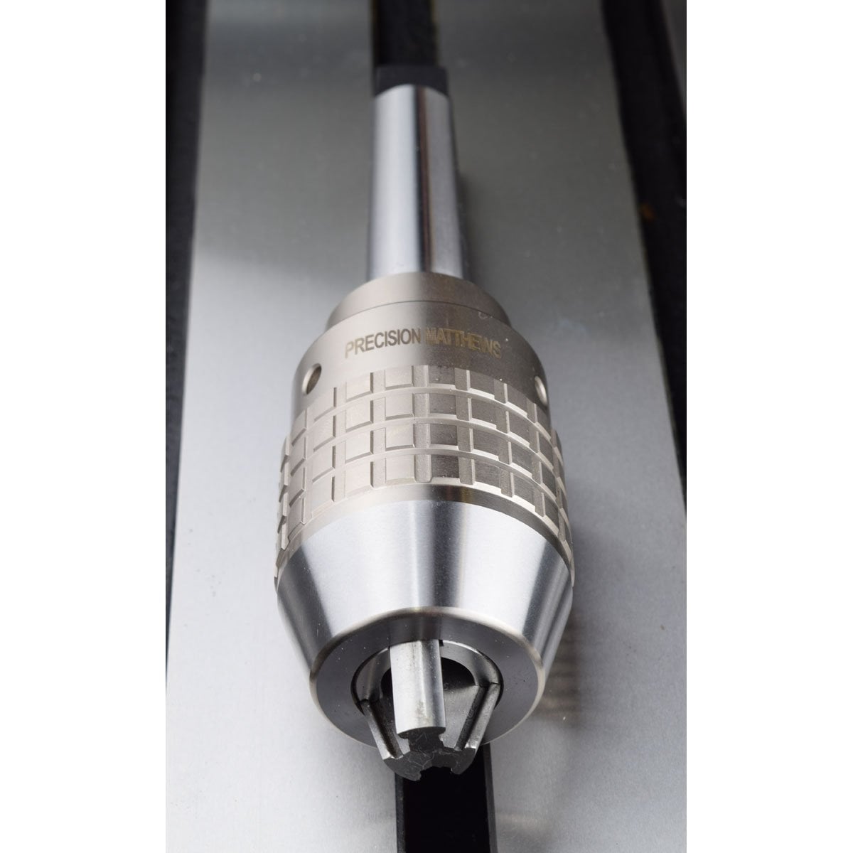 Precision Matthews Keyless Drill Chuck, 1/8"-5/8", MT3 Trailstock - Image 3