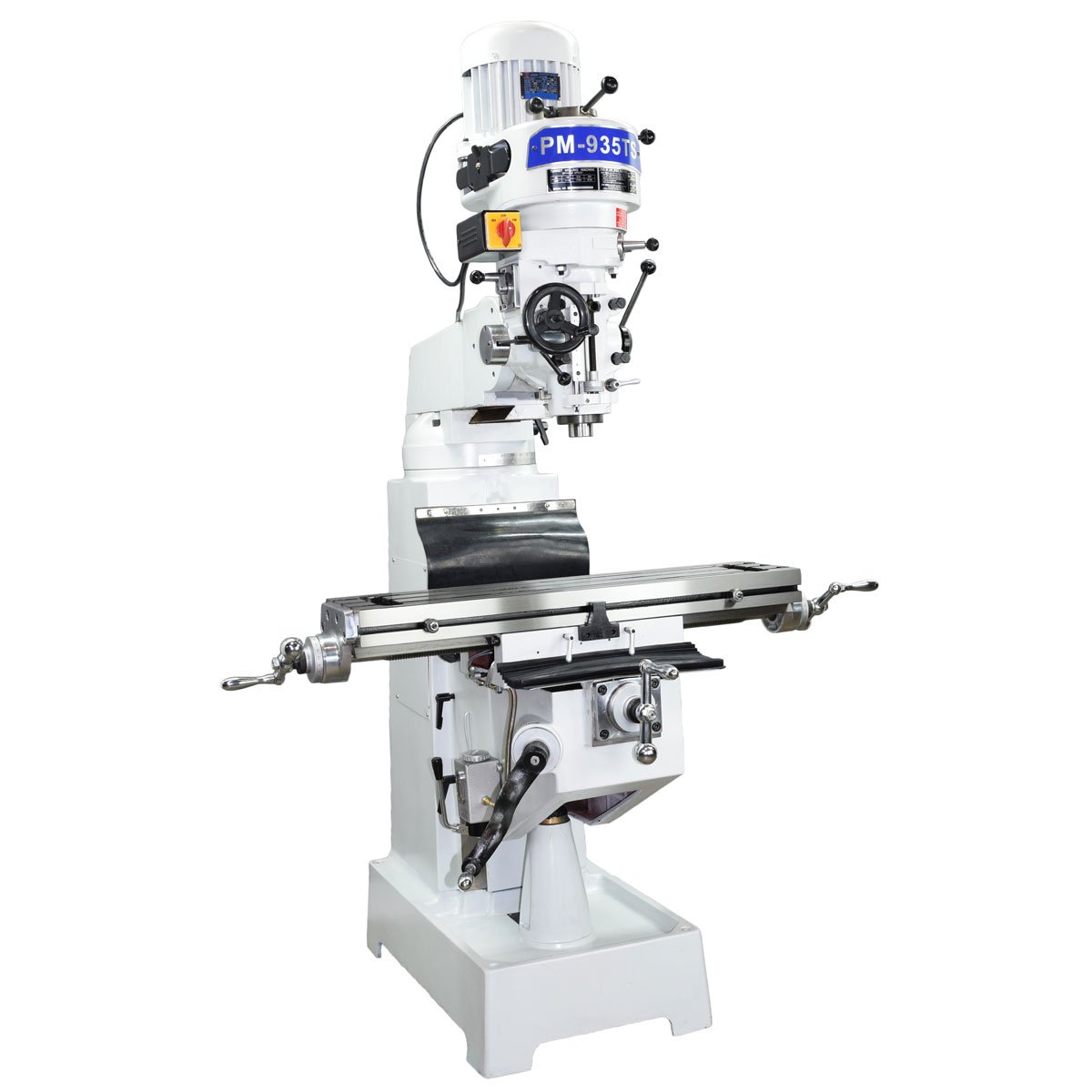 Precision Matthews #PM-935TV, Variable Speed Ultra Precision Vertical Knee Mill, 9" x35" table, 3 HP - Image 2