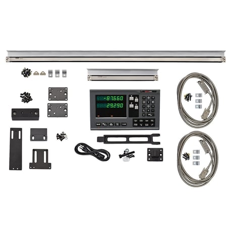 Precision Matthews - MagXact MX-100L Magnetic 2-Axis Lathe DRO, 10" x 60" Scales - Image 3