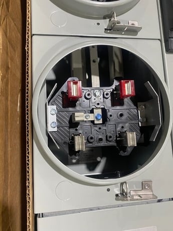 800 Amps, Eaton #3MM312RRL, Meter Stack 800A Max 125A Branch 208Y/120V 3PH 3 Socket - Image 5