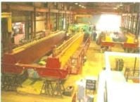 100 Ton, Canadian General Electric Overhead Handling, pot metal cranes, 54' span, double girder, new unused - Image 1