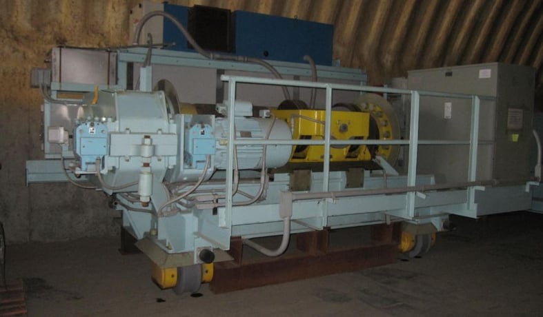 100 Ton, Canadian General Electric Overhead Handling, pot metal cranes, 54' span, double girder, new unused - Image 2
