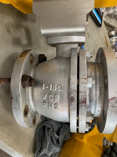 Emerson #OSO6OO-004STACW, Actuator, 4" Ball Valve, 118 PSI, 2017 - Image 3