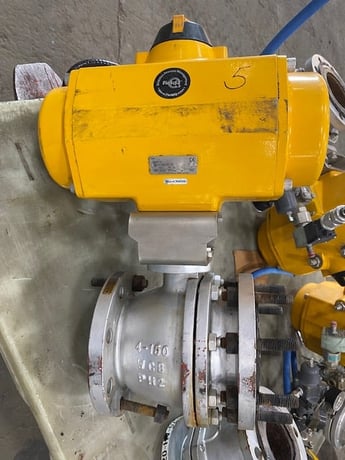 Emerson #OSO6OOO-U04STACW, Actuator, 4" Ball Valve, 116 PSI, 2018 - Image 1