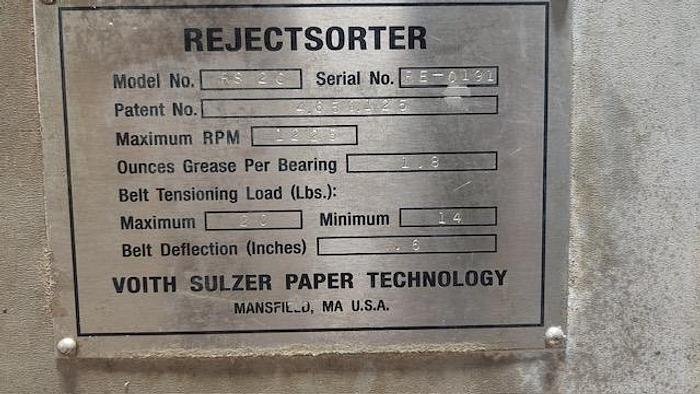 Rejectsorter #RSC2, Reject Sorter, 1225 RPM - Image 4