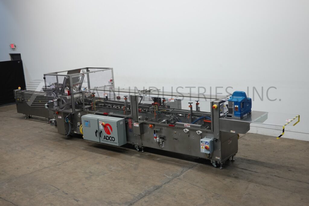 Adco #15DBC105SS, Automatic Horizontal Glue Cartoner, 120 cartoner/min., 9-1/2" x 4" W x 12" D Carton Capacity - Image 5