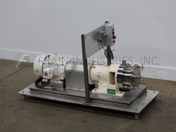 Charlotte #SD20, Colloid Mill, 1200 GPH, 2-1/2" OD, 20 HP - Image 1
