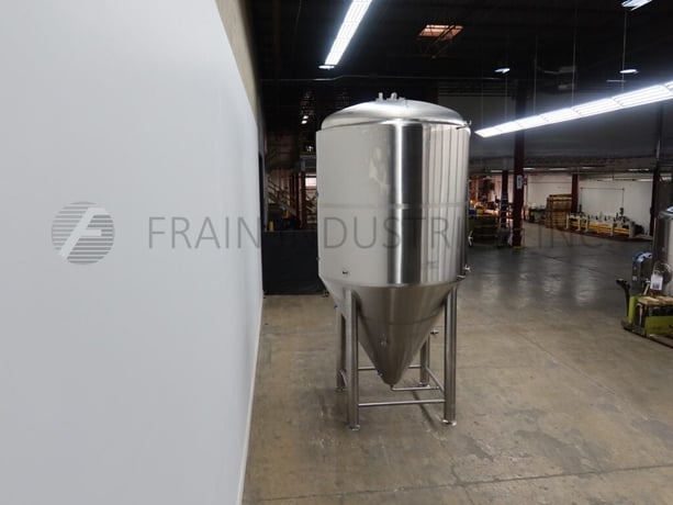 2300 Gal. Alpha Brewing, Stainless Steel Jacketed Tank, 79" diameter X 79" Straight side, 43 PSI - Image 3
