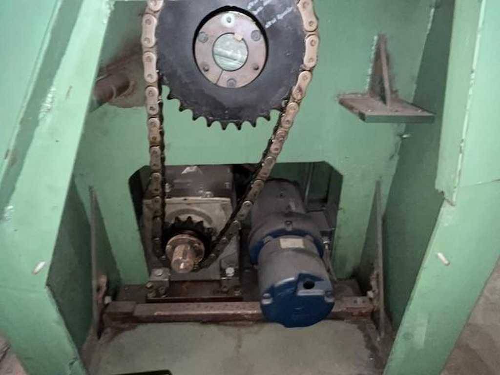 12000 lb. American Steel Line #1000, motorized uncoiler, 36" mandrel, manual expansion - Image 6