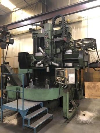 56" Bullard #56-Dynatape, CNC Vertical Boring Mill - Image 1