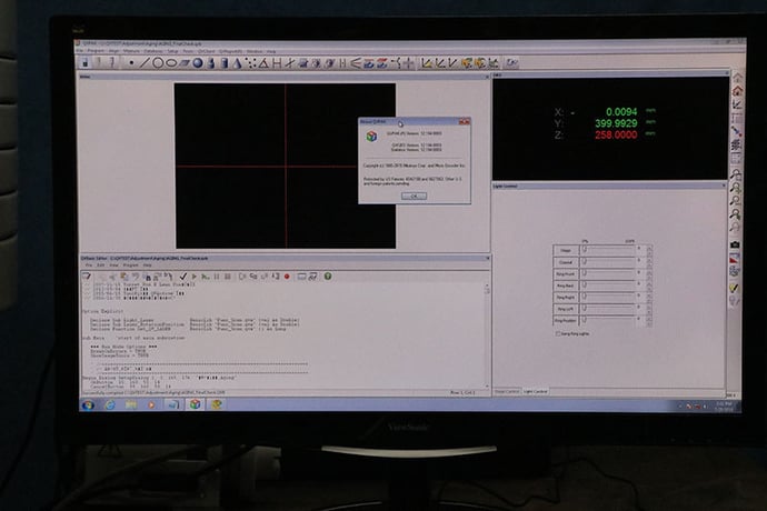 Mitutoyo Quick Vision #QVT1-X404P1L-D, coordinate measuring machine, 15.75" x 15.75" x 9.84" measuring range - Image 5