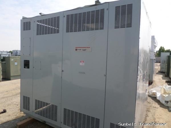 1000/1530 KVA 12000 Delta Primary, 208Y/120 Secondary, Cutler-Hammer, Dry, New RTS - Image 2