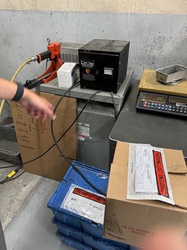 Itaya #RX-40A, CNC spring coiler, 1.5-4mm wire diameter, Itaya System 11 computer, laser position probe - Image 5